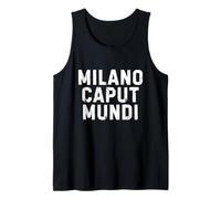 Milano Caput Mundi Città Simpatica Uomo Donna Bambino Camiseta sin Mangas