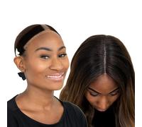 MILANO COLLECTIONMilano Collection Lace GripCap 2 en 1 Encaje peluca Grip Band Plus Cap para pelucas y frontales con encaje suizo reforzado por HAIRLINE y parte para una transición sin costuras