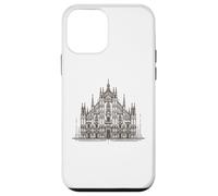 Milano Italia Catedral del Duomo Arquitectura Italia Carcasa para iPhone 12 mini