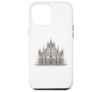 Milano Italia Catedral del Duomo Arquitectura Italia Carcasa para iPhone 12 Pro Max