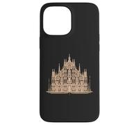 Milano Italia Catedral del Duomo Arquitectura Italia Carcasa para iPhone 13 Pro Max