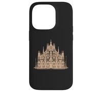 Milano Italia Catedral del Duomo Arquitectura Italia Carcasa para iPhone 14 Pro