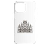Milano Italia Catedral del Duomo Arquitectura Italia Carcasa para iPhone 16 Pro Max