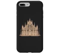 Milano Italia Catedral del Duomo Arquitectura Italia Carcasa para iPhone 7 Plus/8 Plus