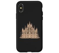 Milano Italia Catedral del Duomo Arquitectura Italia Carcasa para iPhone X/XS