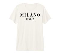 Milano Italia Fashion Chic Trendy Elegante Luxe Elegante Elegante Elegante Camiseta Premium