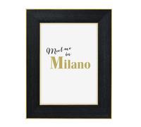 "Milano" marco de fotos marco de retrato, negro, 13 x 18 cm