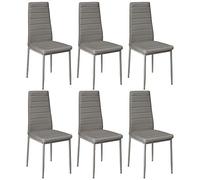 Milano Modern - Juego de almuerzo de 6 piezas, colección Sofisticada cocina, comedor, 48 x 42 x 97 cm, vajilla elegante y funcional para comidas elegantes