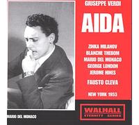 Milanov / Thebom / del Monaco / London / Hines / Vichegonov / Met Opera Chorus & Orch / Cleva - Aida New York 1953