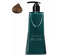 Mild Formula Long Lasting Hair Dye Set, Plant-Based Hair Color for Gray Coverage, Long-Lasting Hair Dye Kit with Nourishing Natural Shampoo (Chestnut Brown)