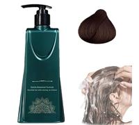 Mild Formula Long Lasting Hair Dye Set, Single Step Hair Dye Kit with Nourishing Natural Shampoo, Plant Based Hairs Coloring Cream for Men Women