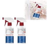Mildew Cleaner Foam, Foam Mildew Spray,Household Mild-ew Removal Foam Spray, Fast-Acting Mold Stain Remover Spray for Kitchen and Bathroom (2pcs)