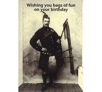 Mildew Design: Wishing You Bags Of Fun On Your Birthday - Greeting Card