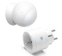 Milduall Enchufe con Sensor de Movimiento PIR Inalámbrico, Interruptor de Radio Passthrough para Luces y Ventilador