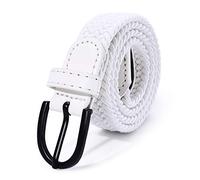 Mile High Life Cinturón elástico trenzado Chicos Chicas Hebilla de pasador Punta de lazo final