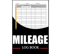 Mileage Log book: Auto Mileage Journal, Odometer Tracker Logbook, Automotive Miles Tracker for Small Business or Personal Use