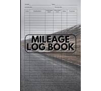 Mileage Log Book: Car & Truck Mileage Tracker for Business or Personal Records and Taxes - Track 3800+ Trips