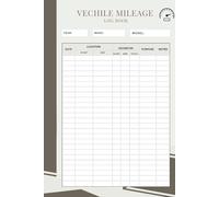 Mileage Log Book for Business & Personal Vehicle Use - Drive Miles Tracker & Record Keeping Journal | Ideal for Self-Employed and Business Owners | ... Car, Truck, or Automobile Owner Gift Notebook
