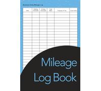 Mileage Log Book: IRS-Compliant Tracker for Business, Medical, Charity and Church Miles | Vehicle Expense Log with Odometer and Trip Record for Tax-Deductible Miles