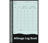 Mileage Log Book: Vehicle Mileage & Expense Tracker for Cars, Trucks & Business Travel.