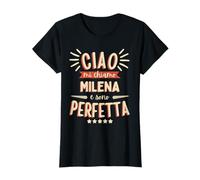 Milena Idea Regalo Personalizzata Amica Nome Divertente Camiseta