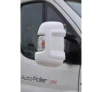 Milenco 4268 Protector para Retrovisor de Brazo Largo, Color Blanco (Juego de 2)