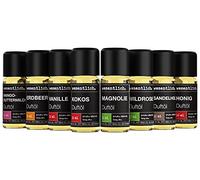 "Milendschön", un juego de 8 aceites aromáticos seleccionados de wesentlich: para quemador de aromas y difusores de 8 x 10 ml