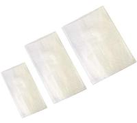 Milepetus 100pcs Bolsas de PVA para Pesca de Carpa de Pesca rápida Soluble en Agua para boilie Aparejo de cebos sólidos, Herramientas de Accesorios de Pesca (L(12x16cm))