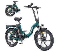MilePort1 Bici Eléctrica Plegable para Adultos, 20“*3.0” Fat Tyre E-Bikes