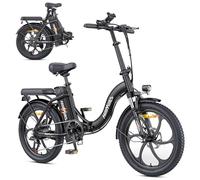 MilePort1 Bici Eléctrica Plegable para Adultos, 20“*3.0” Fat Tyre E-Bikes