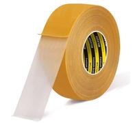 MILEQEE 1 cinta adhesiva de doble cara, 5 cm x 50 m, alta fuerza adhesiva, fuerte y resistente, cinta adhesiva duradera, cinta adhesiva multiusos, fácil de quitar sin residuos, fácil de arrancar