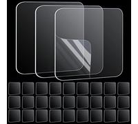 MILEQEE Cinta adhesiva de doble cara,30 unidades,2-23/64” fuerte montaje de almohadilla,masilla adhesiva transparente cuadrada,alfombrilla de gel nano extraíble sin rastro,cinta autoadhesiva