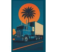 Miles Ahead: Trucker Journal for Notes, Routes, and Life on the Road