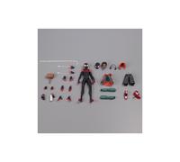 (Miles-con caja)Legends Spiderman Figura Spider-man Into The Spider-verse Sv Peter B. Parker Sentinel Miles Action