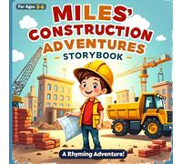 Miles' Construction Adventures Storybook: Big Machines, Teamwork, and Imagination for Kids Ages 3-6 (The Imagination Builders Activity Book Series)