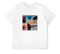 Miles Davis Bitches Brew Cover Art Jazz Music Album Vinyl Men's T-Shirt Unisex White Cotton Print tee Shirts XXL