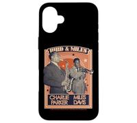 Miles Davis Charlie Parker y Miles Davis Carcasa para iPhone 16 Plus