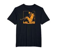 Miles Davis Plays in Shades Camiseta, Hombre Tallas Grandes, Negro, 6X Alto