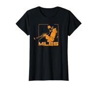 Miles Davis Plays in Shades Camiseta, Mujer, Negro, 3XL
