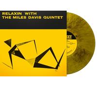 MILES DAVIS - RELAXIN WITH (COLOR YELLOW MARBLE)