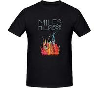 Miles Davis The Bootleg Series Custom Design Men's T-Shirt Unisex Black Cotton Print tee Shirts 3XL