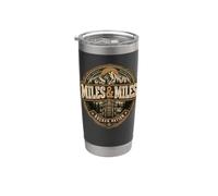 Miles & Miles Camisa de entrenamiento Fitness Rucking Vaso térmico de acero inoxidable de doble pared