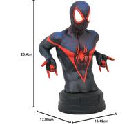 Miles Morales Spider-Man Mini Busto Resina 18 Cm 1/6 Scale Marvel Comics Diamond