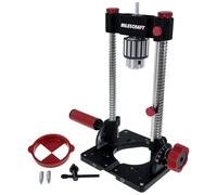 Milescraft 1348 Drill Mate PRO - Guía de perforación portátil de alta resistencia, portabrocas de ½ pulgada, accesorio de plantilla de perforación de precisión para taladrar agujeros en ángulo o