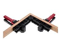 Milescraft Kit de abrazadera cuadrada 4012 - Abrazadera de esquina de ángulo recto de 90 grados, cuadrado de posicionamiento ajustable en ángulo recto para carpintería