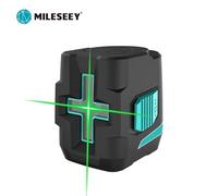 MILESEEY Nivel láser L62, láser de nivel de 2 líneas, Trena láser verde/rojo autonivelante, ofertas L52G