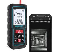 MILESEEY Telémetro Láser 70M con Aplicación de Teléfono, Grabar Datos+Plano de Planta 2D Medidor Láser de Distancia de Precisión de ± 2 mm, Sensor de Ángulo Electrónico