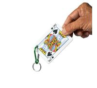 MilesMagic Magician's Jump Card Gimmick | Ilusión mental visual de agujero imposible | Magia de escenario | Magia callejera | Truco de magia invisible de tamaño de bolsillo