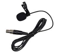 Milestock Micrófono Lavalier cardioide con conector TA4F compatible con transmisor Shure WL185 AD1, ADX1, AXT100TA4F, BLX1, GLXD1, MXW1, PGXD1, negro