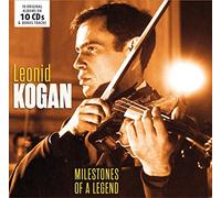 Milestones Of A Legend [CD de audio] Leonid Kogan, Bach, Brahms, Paganini, Khachaturian, Prokofiev, Mozart,Lalo and others and M